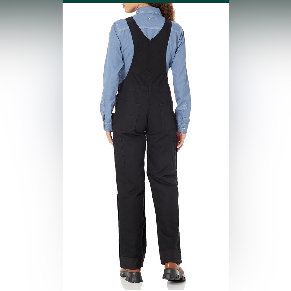 Carhartt Black Insulated Bib Overalls